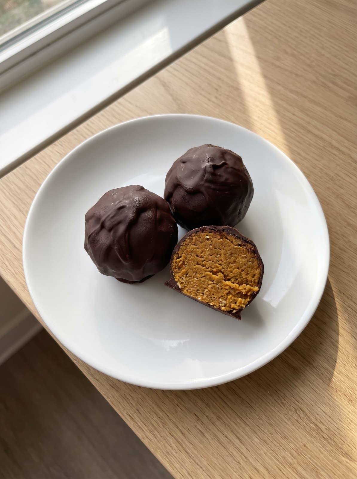 Giant Pumpkin Protein Balls