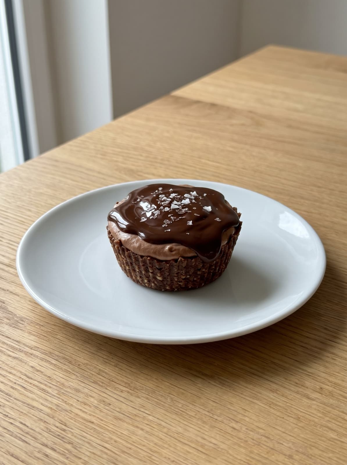 No bake gefüllte Brownie Cups