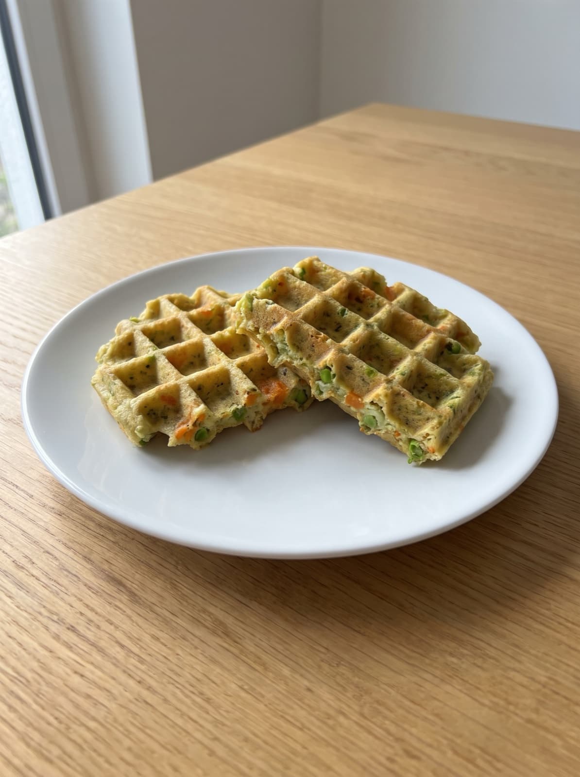 Glutenfreie Gemüsewaffeln