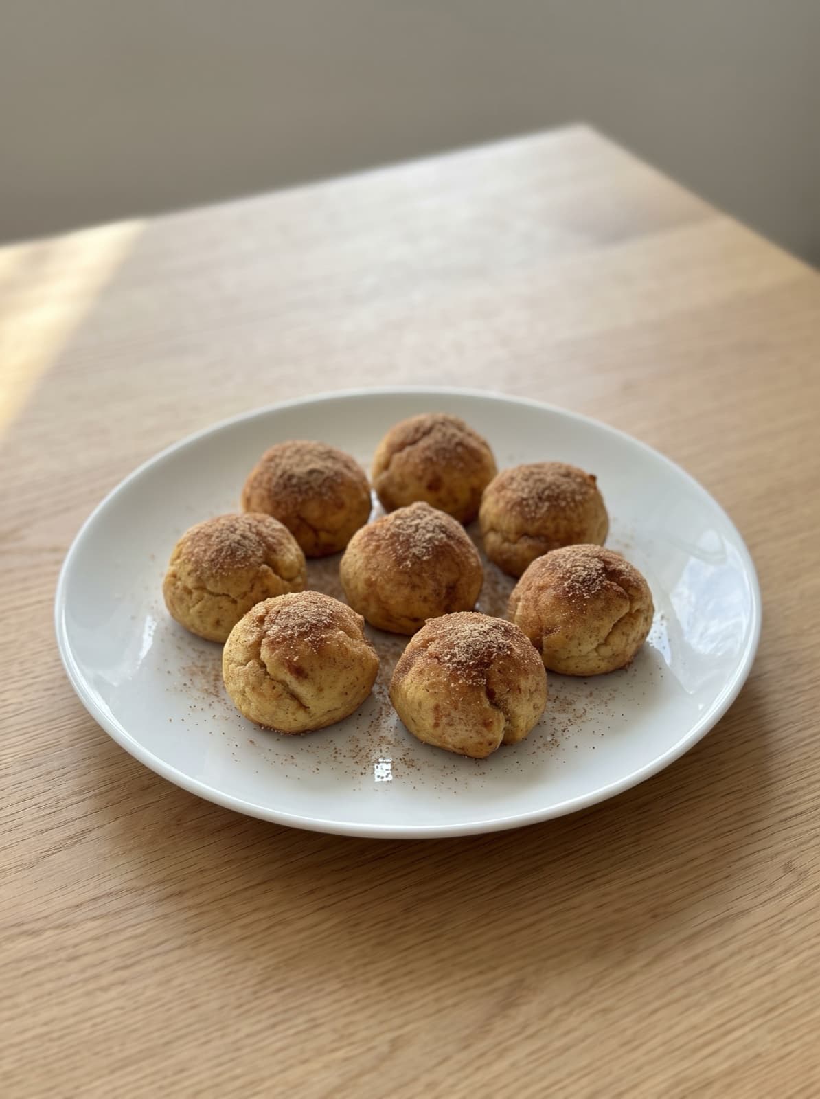 Protein-Quarkbällchen mit Zimt
