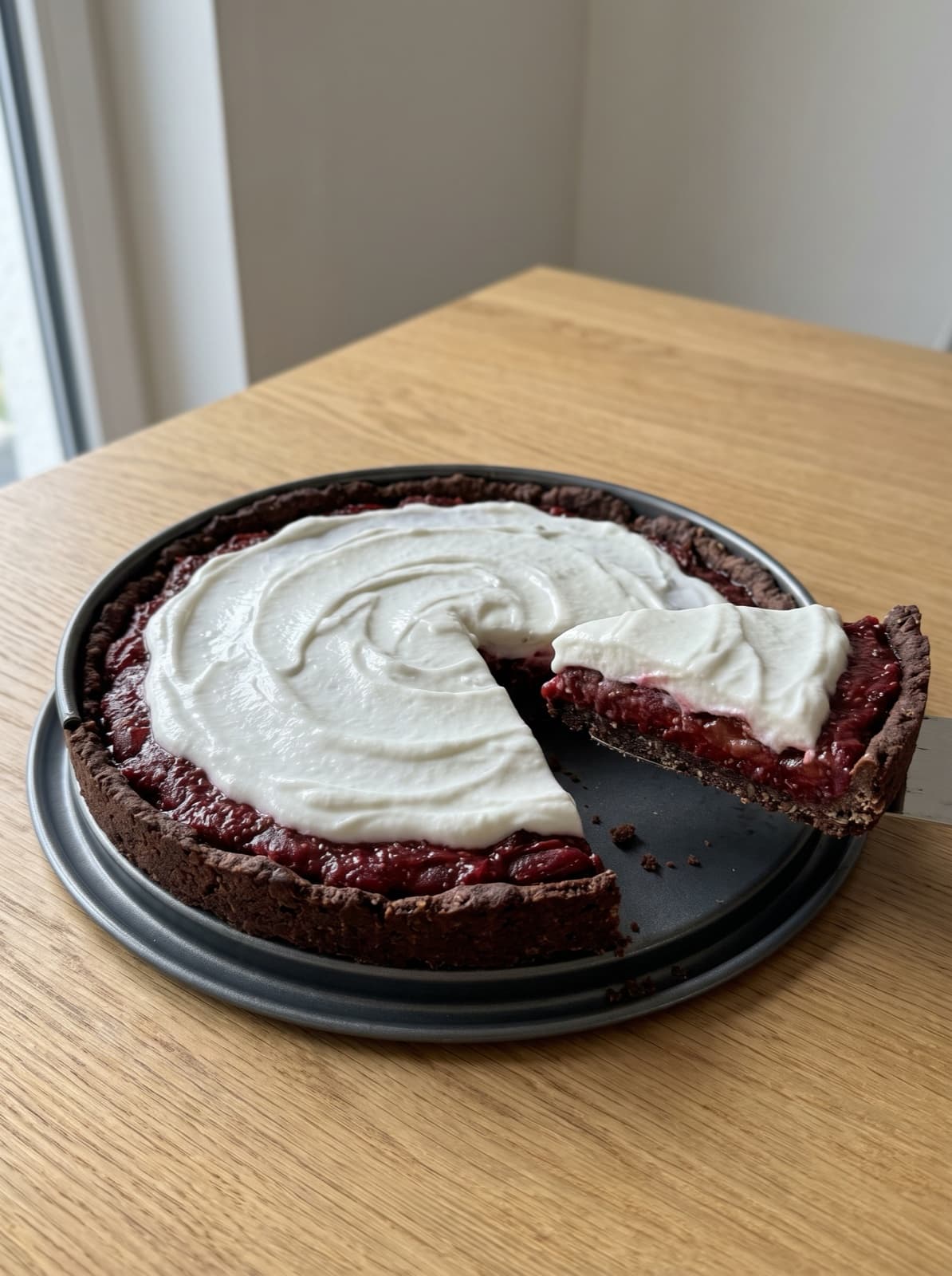 Zwetschgenkuchen mit Kidneybohnen